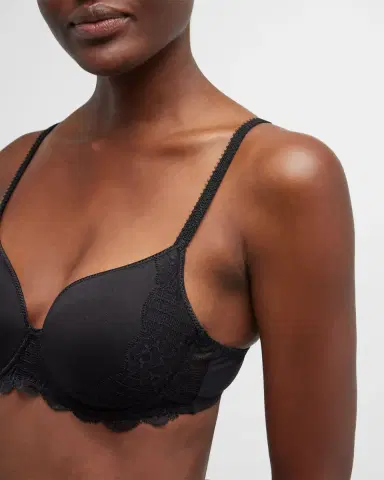 Simone Pérèle Reve Lace Plunge Bra | Thumbnail 5