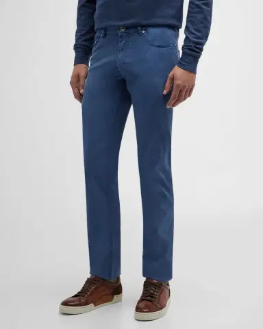 Peter Millar Men 's Wayfare 5-Pocket Pants | Thumbnail 4