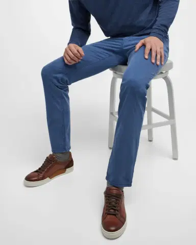 Peter Millar Men 's Wayfare 5-Pocket Pants | Thumbnail 6