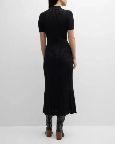Gabriela Hearst Amor Polo Ribbed Cashmere Dress | Thumbnail 6 Gabriela Hearst Amor Polo Ribbed Cashmere Dress | Thumbnail 6