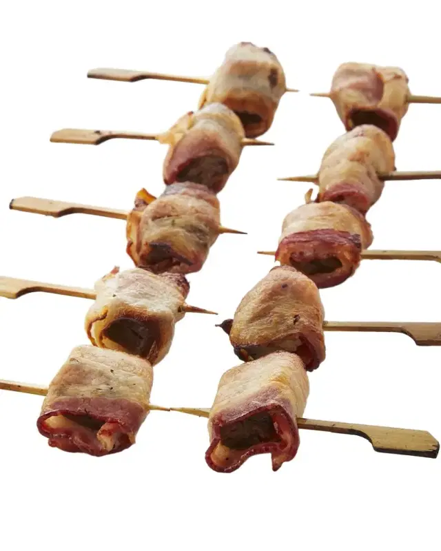 The Cajun Turkey Co 10-Piece Bacon Wrapped Short Rib Bites
