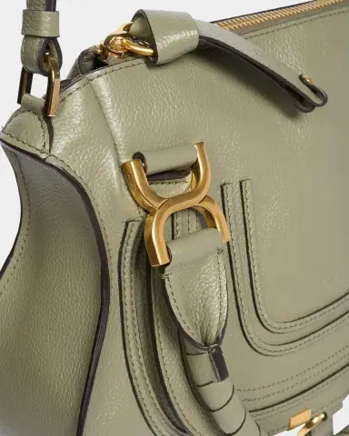 Chloé Marcie Small Satchel Bag in Grained Calfskin | Thumbnail 6 Chloé Marcie Small Satchel Bag in Grained Calfskin | Thumbnail 6