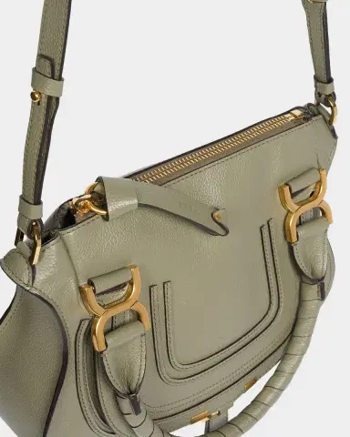Chloé Marcie Small Satchel Bag in Grained Calfskin | Thumbnail 7 Chloé Marcie Small Satchel Bag in Grained Calfskin | Thumbnail 7