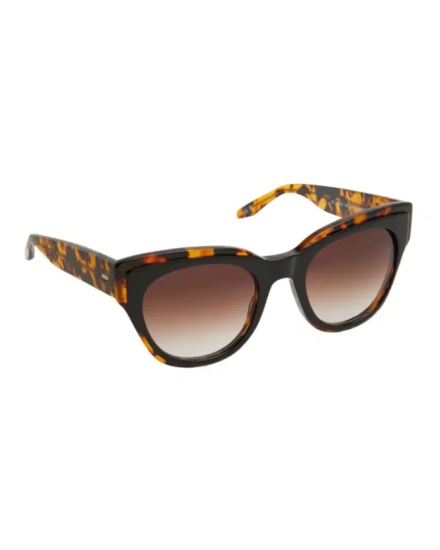 Barton Perreira Lioness Havana Acetate Cat-Eye Sunglasses