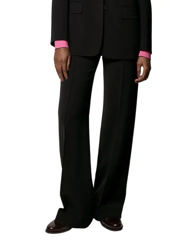 Another Tomorrow Doppio Wide-Leg Pants
