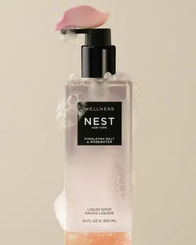 NEST New York 10 oz. Himalayan Salt & Rosewater Liquid Soap | Thumbnail 2