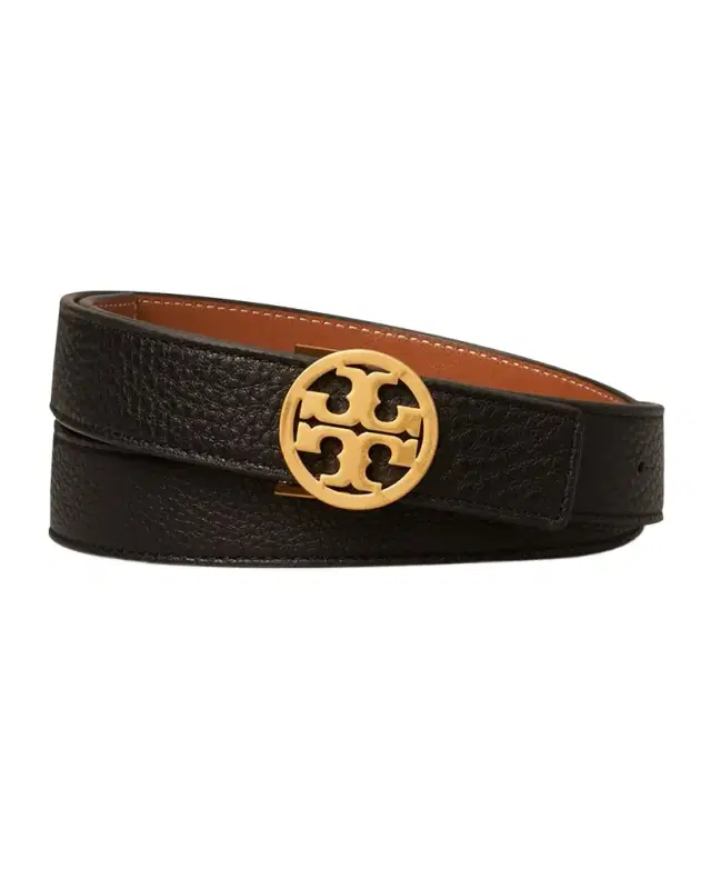Tory Burch Miller Logo Reversible Belt