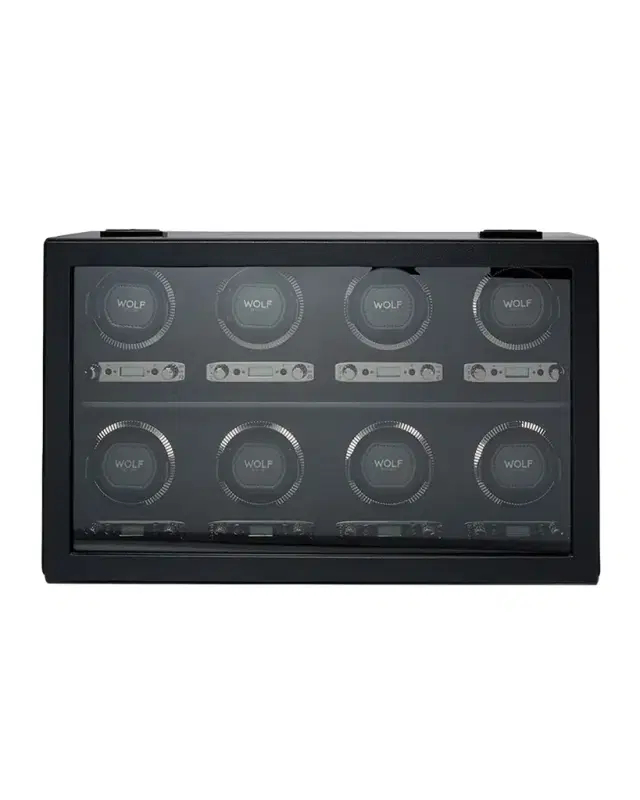 WOLF British Racing 8-Piece Watch Winder