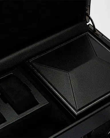 Wolf British Racing Double Watch Winder with Storage | Thumbnail 6
