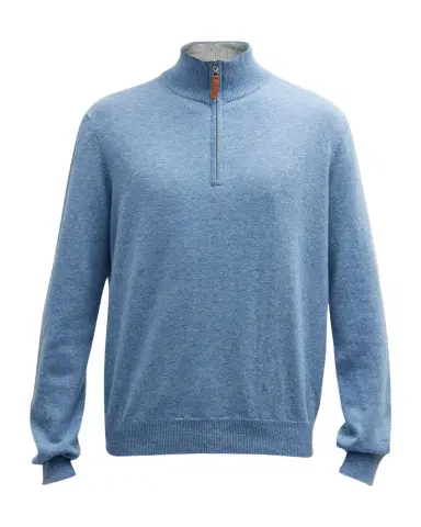 Neiman Marcus Men's Wool-Cashmere 1/4-Zip Sweater | Thumbnail 1 Neiman Marcus Men's Wool-Cashmere 1/4-Zip Sweater | Thumbnail 1