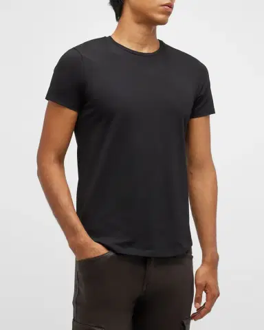 Monfrère Men's Dann Solid Crew T-Shirt | Thumbnail 3