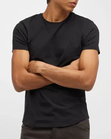 Monfrère Men's Dann Solid Crew T-Shirt | Thumbnail 6