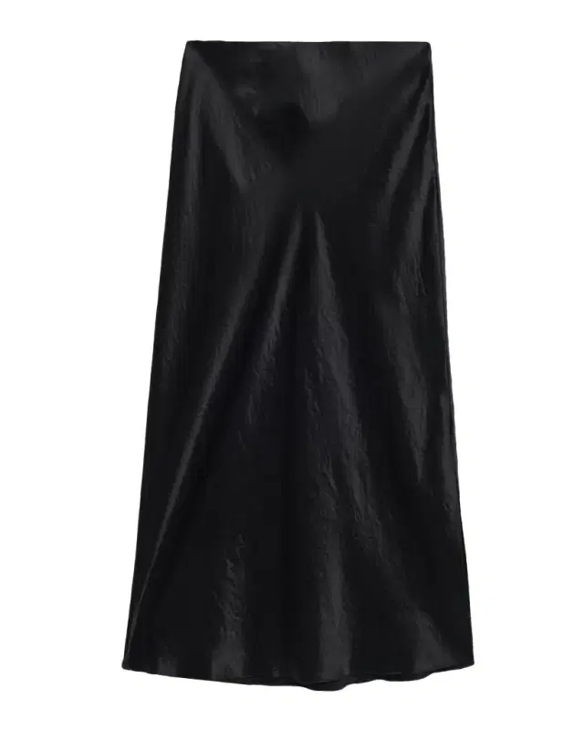Vince Side-Slit Satin Slip Skirt