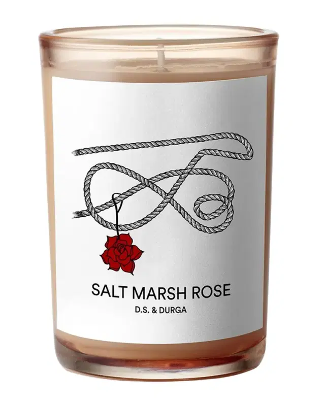 D.S. & DURGA Salt Marsh Rose Candle, 7 oz.