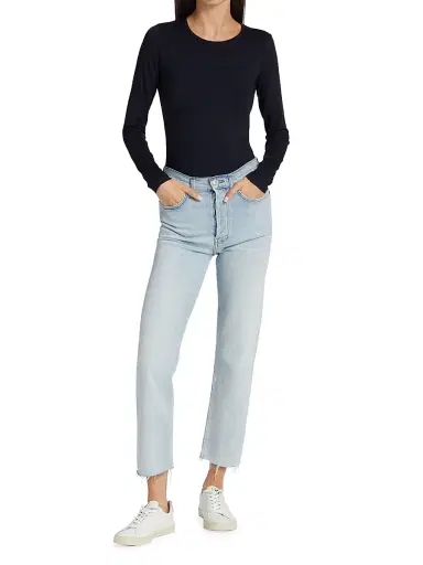 MAJESTIC FILATURES Women's Soft Touch Long-Sleeve Top - Marine - Size XL | Thumbnail 2