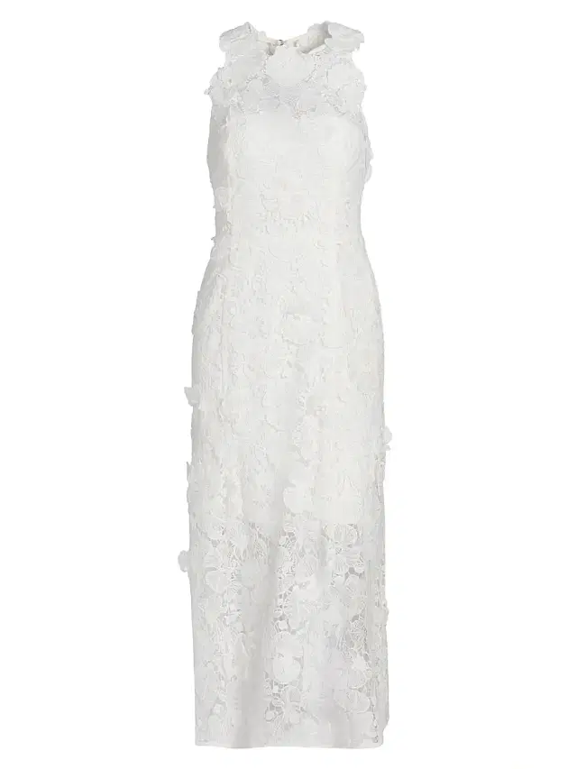 As It May Women's Samara Lace Midi Dress -