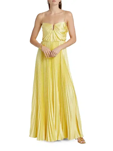 As It May Women's Annna Hammered Satin Gown | Thumbnail 3 As It May Women's Annna Hammered Satin Gown | Thumbnail 3