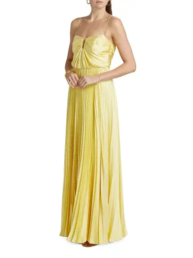 As It May Women's Annna Hammered Satin Gown | Thumbnail 4 As It May Women's Annna Hammered Satin Gown | Thumbnail 4