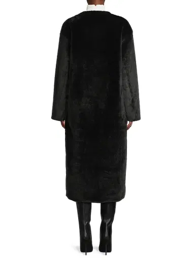 Et Ochs Women's Theo Faux Fur Car Coat | Thumbnail 5