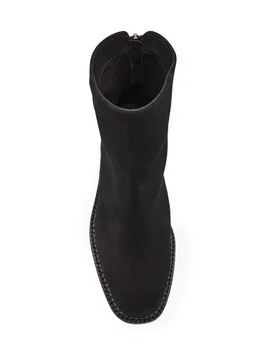 La Canadienne Women's Selina 30MM Suede Boots - Black | Thumbnail 3