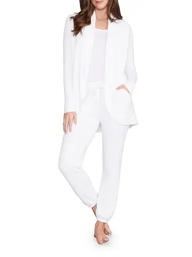 Barefoot Dreams Women's Cozychic Lite Circle Cardigan - Sea Salt - Size XL | Thumbnail 2