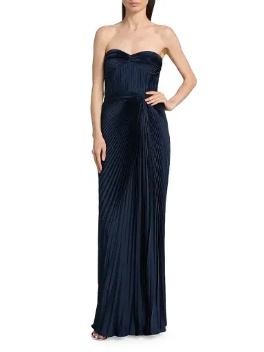 Amur Women's Joyceann Strapless Gown | Thumbnail 3 Amur Women's Joyceann Strapless Gown | Thumbnail 3
