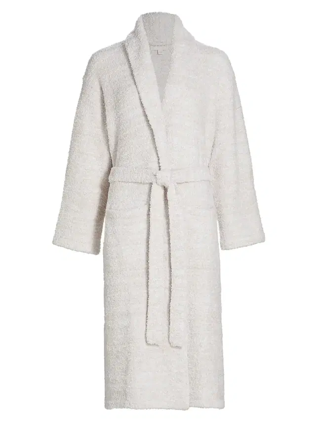 Barefoot Dreams Women's The CozyChic Adult Robe - Stone White