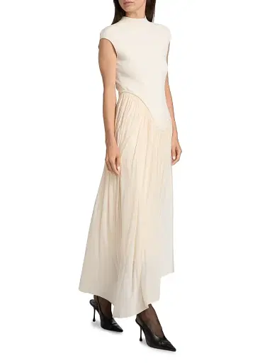 Et Ochs Women's Francis Asymmetric Knit Midi-Dress - | Thumbnail 2 Et Ochs Women's Francis Asymmetric Knit Midi-Dress - | Thumbnail 2