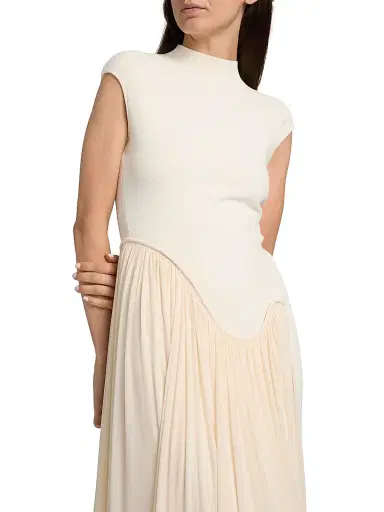 Et Ochs Women's Francis Asymmetric Knit Midi-Dress - | Thumbnail 6 Et Ochs Women's Francis Asymmetric Knit Midi-Dress - | Thumbnail 6