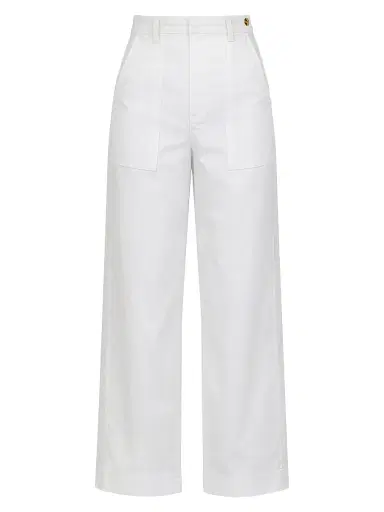 Callas Milano Women's Sailor Wide Leg Pants - White | Thumbnail 1 Callas Milano Women's Sailor Wide Leg Pants - White | Thumbnail 1