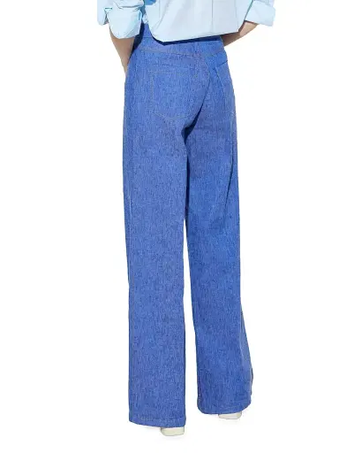 Callas Milano Women's Jane - Stretch Denim Flare-leg High Waist Jeans - Pale Blue | Thumbnail 3 Callas Milano Women's Jane - Stretch Denim Flare-leg High Waist Jeans - Pale Blue | Thumbnail 3