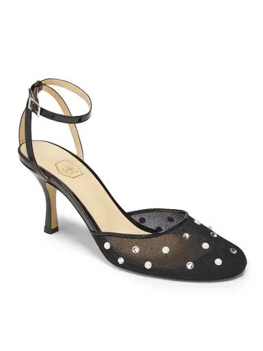 Nalebe Women's Stellar 100MM Embellished Pumps - Black | Thumbnail 2 Nalebe Women's Stellar 100MM Embellished Pumps - Black | Thumbnail 2