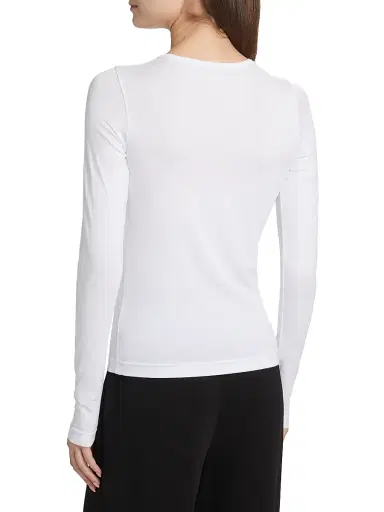 Toccin Women's Jenna Long-Sleeve T-Shirt - Optic - Size XL | Thumbnail 5