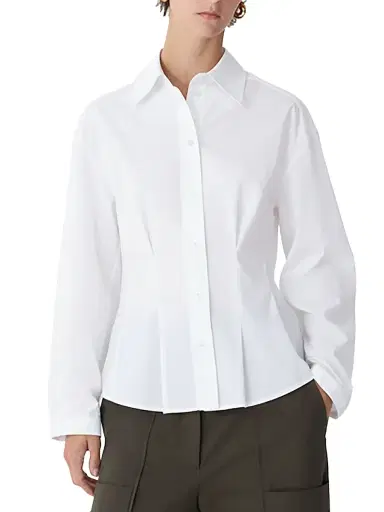 CALLAS MILANO Women's Lucia Lantern Sleeve Shirt - White - Size 12 | Thumbnail 2 CALLAS MILANO Women's Lucia Lantern Sleeve Shirt - White - Size 12 | Thumbnail 2