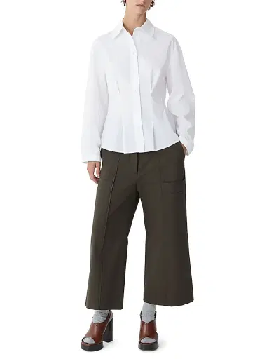 CALLAS MILANO Women's Lucia Lantern Sleeve Shirt - White - Size 12 | Thumbnail 4 CALLAS MILANO Women's Lucia Lantern Sleeve Shirt - White - Size 12 | Thumbnail 4