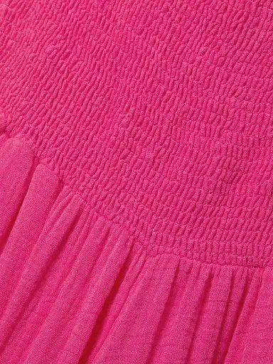 Peixoto Women's Harriet Strapless Jumpsuit - Pink Passion Iris | Thumbnail 6