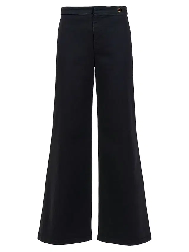 Callas Milano Women's Jane High Waist Flare Jeans Twill - Black