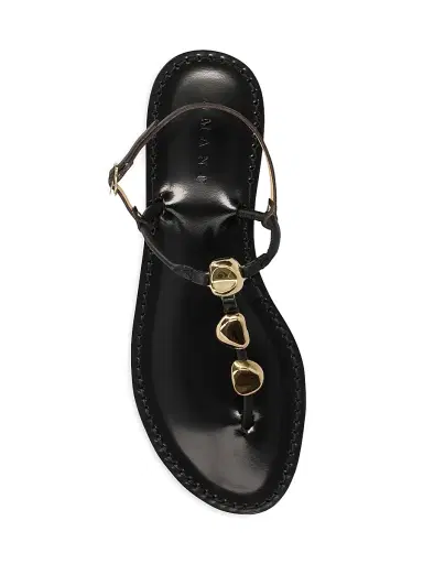 AMANU Women's The Nairobi Beaded Leather Sandals | Thumbnail 3 AMANU Women's The Nairobi Beaded Leather Sandals | Thumbnail 3