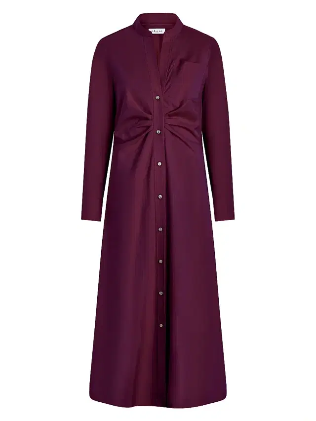Callas Milano Women's Genny Longsleeve Shirt Dress - Violet