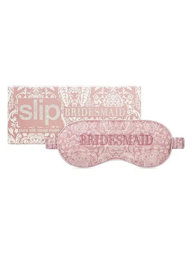 slip Women's Bride Silk Sleep Mask - Bridesmaid