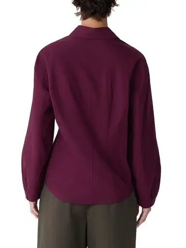 CALLAS MILANO Women's Lucia Lantern Sleeve Shirt - Violet - Size 10 | Thumbnail 4 CALLAS MILANO Women's Lucia Lantern Sleeve Shirt - Violet - Size 10 | Thumbnail 4