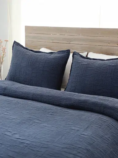 Pom Pom at Home Harbour Matelasse Bedspread & Sham Collection | Thumbnail 4 Pom Pom at Home Harbour Matelasse Bedspread & Sham Collection | Thumbnail 4