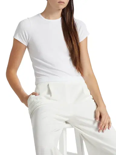 Toccin Women's Lindsey Baby T-Shirt - Optic - Size XL | Thumbnail 6 Toccin Women's Lindsey Baby T-Shirt - Optic - Size XL | Thumbnail 6
