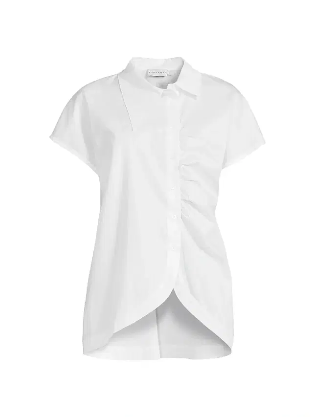Women's Lily Gathered Shirt - White