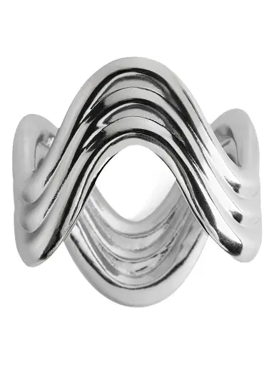 L'Objet Ripple 4-Piece Napkin Ring Set | Thumbnail 3 L'Objet Ripple 4-Piece Napkin Ring Set | Thumbnail 3