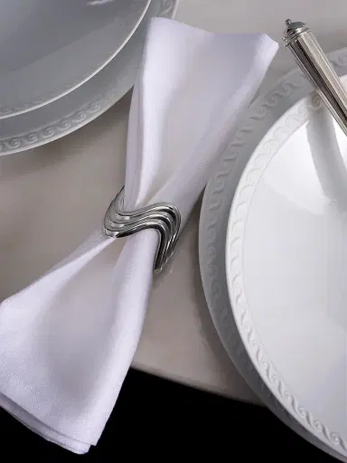 L'Objet Ripple 4-Piece Napkin Ring Set | Thumbnail 4 L'Objet Ripple 4-Piece Napkin Ring Set | Thumbnail 4