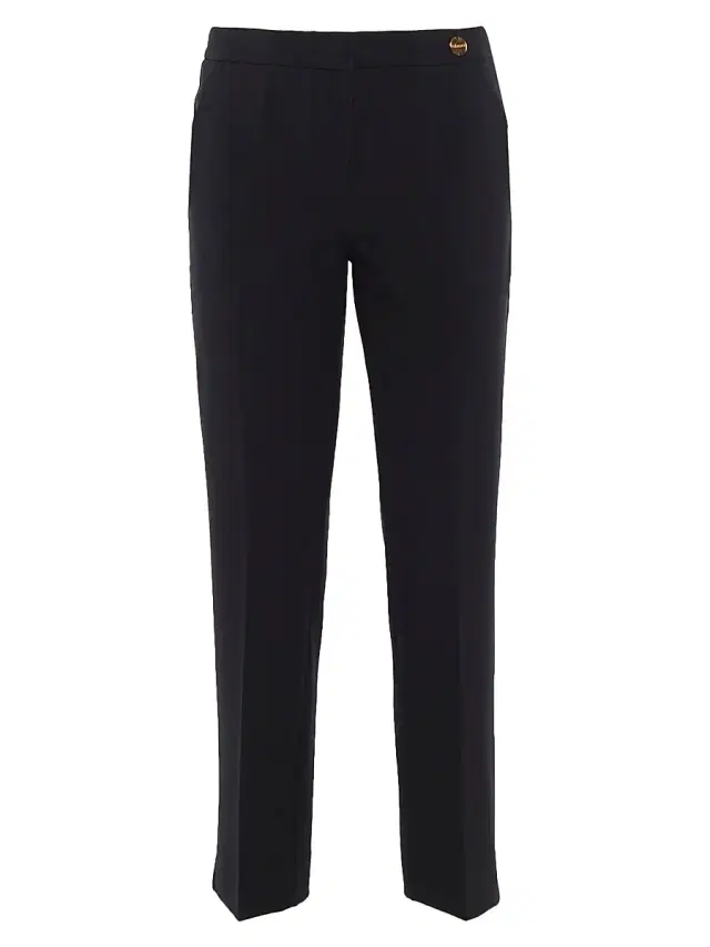 Callas Milano Women's Charlotte Stretch Jersey Cropped Boy Pants - Black