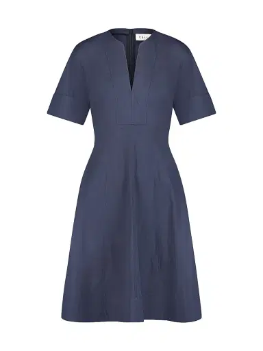 Callas Milano Women's Sora Flared Dress - Navy | Thumbnail 1