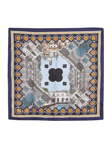 Callas Milano Women's Milan Scarf - Dark Blue | Thumbnail 1 Callas Milano Women's Milan Scarf - Dark Blue | Thumbnail 1