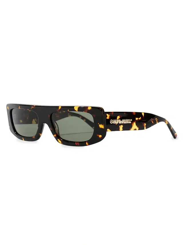 GOLF le FLEUR Women's Bel-Air 54MM Rectangular Semi-Shield Sunglasses - Brown